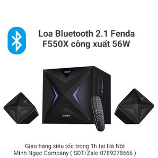 Loa Bluetooth Fenda F550X 56W Có khe Cắm USB và Thẻ Nhớ (USB, Bluetooth, SD) - Hàng Chính Hãng bảo hành 12 tháng