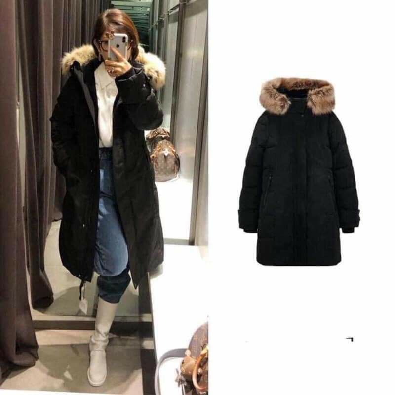 Áo parka zara auth size L