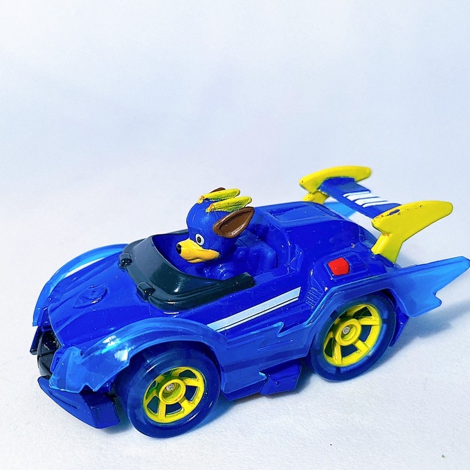 Xe chó cứu hộ Chase - Paw Patrol Full box - True Metal - Hàng chính hãng Spin Master - Hasbro