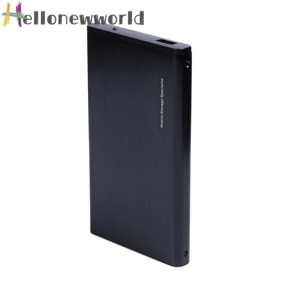 Hellonewworld 2.5" Inch USB 3.0 to sata Hard Drive External Enclosure HDD Mobile Disk