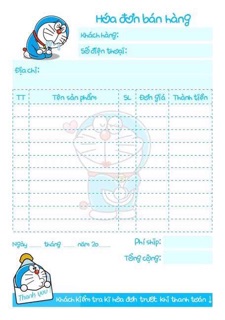 Combo 2 cuốn Bill -hóa đơn bán hàng (1 liên - 2 liên)