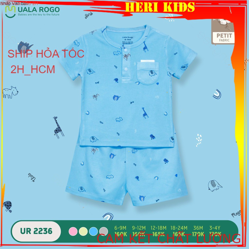 Bộ cộc tay cài vai Pettit UALA ROGO 6m - 4Y