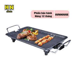 Bếp nướng điện không khói sun-house điện 220v /1500w bảo hành hãng - bep4067