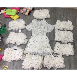 Váy chấm bi Zara