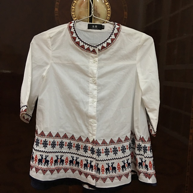 Thanh lý áo sơ mi thêu