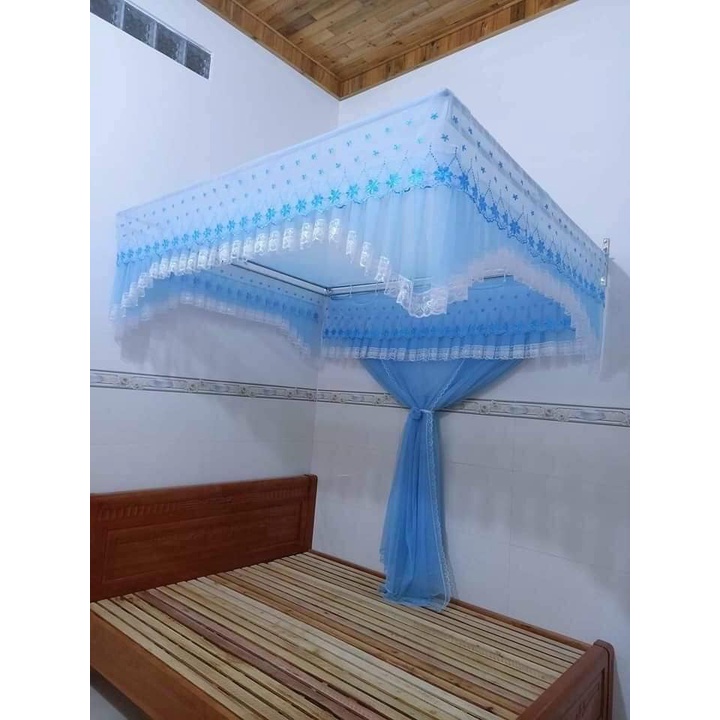 Màn khung tuyn lạnh đẹp mê hồn 1m4x2m