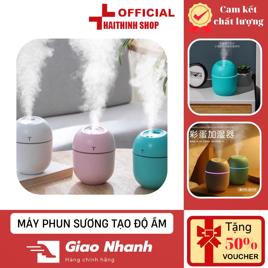 Máy phun sương tạo độ ẩm máy khuyếch tán tinh dầu làm mát thanh lọc không khí tốt cho sức khỏe gia đình