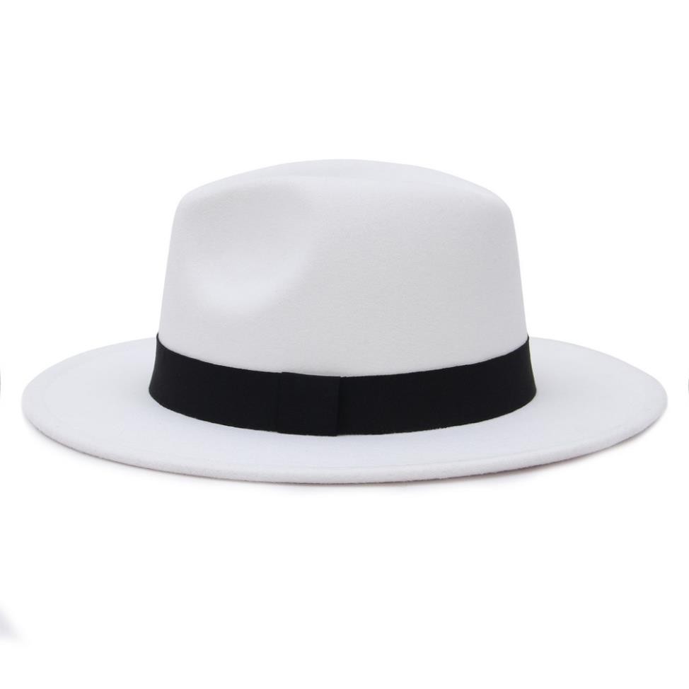 Mũ phớt vành rộng thời trang vintage dành cho nam