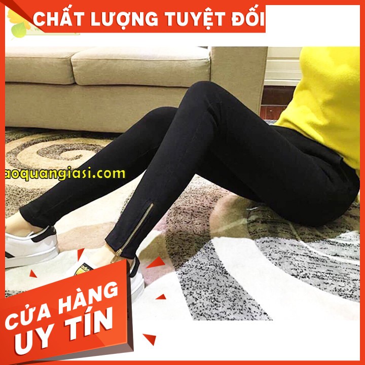 Quần Legging dây kéo chân GIÁ SỈ