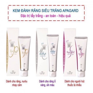 Kem Đánh Răng Siêu Trắng APagard