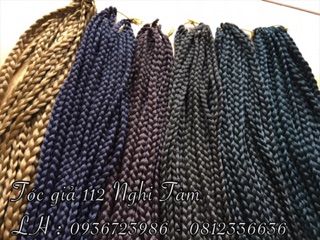 Tóc Dreadlocks dạng tết sợi siêu hot có sẵn