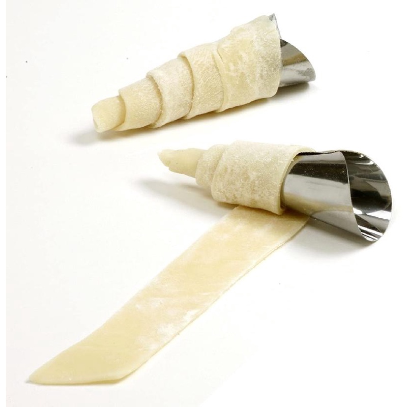 Bộ 8 Khuôn Làm Bánh Sừng Bò ANAEAT Bằng Thép Không Gỉ Sử Dụng Tiện Lợi