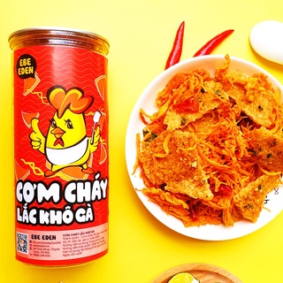 Cơm Cháy Lắc Khô Gà Ebe Eden- giòn tan, đậm vị - Chứng nhận vệ sinh ATTP