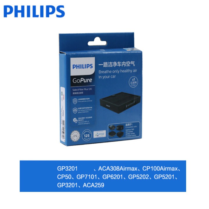 Tấm lọc, màng lọc không khí cao cấp Philips dùng cho GP7101, GP6201, GP5201, CP100, CP50 và GP3201 - HÀNG CHÍNH HÃNG