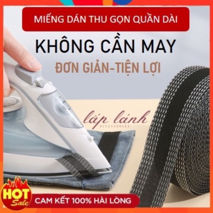 MIẾNG DÁN KEO DÁN LAI QUẦN, GẤU QUẦN LÊN LAI QUẦN THU GỌN QUẦN DÀI, CẮT NGẮN QUẦN KHÔNG CẦN MAY TIỆN LỢI (chiều dài:1m)