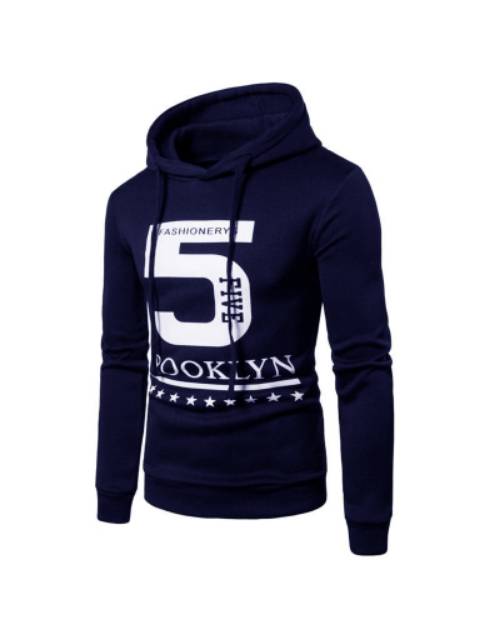 Áo Hoodie In Hình Five Brooklyn 5 Màu Trắng / Vàng / Đen / Xám. Navy