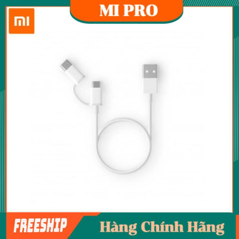 Cáp Sạc Xiaomi ZMI 2 Đầu Type-C / Micro USB AL511✅ Cáp Sạc 2 IN 1 ZMI AL511✅ Hàng Chính Hãng