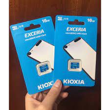 Thẻ Nhớ  KIOXIA (Toshiba)/ KINGMAX  Micro SDHC 16GB UHS-I 100MB/s - FPT/VIỄN SƠN phân phối