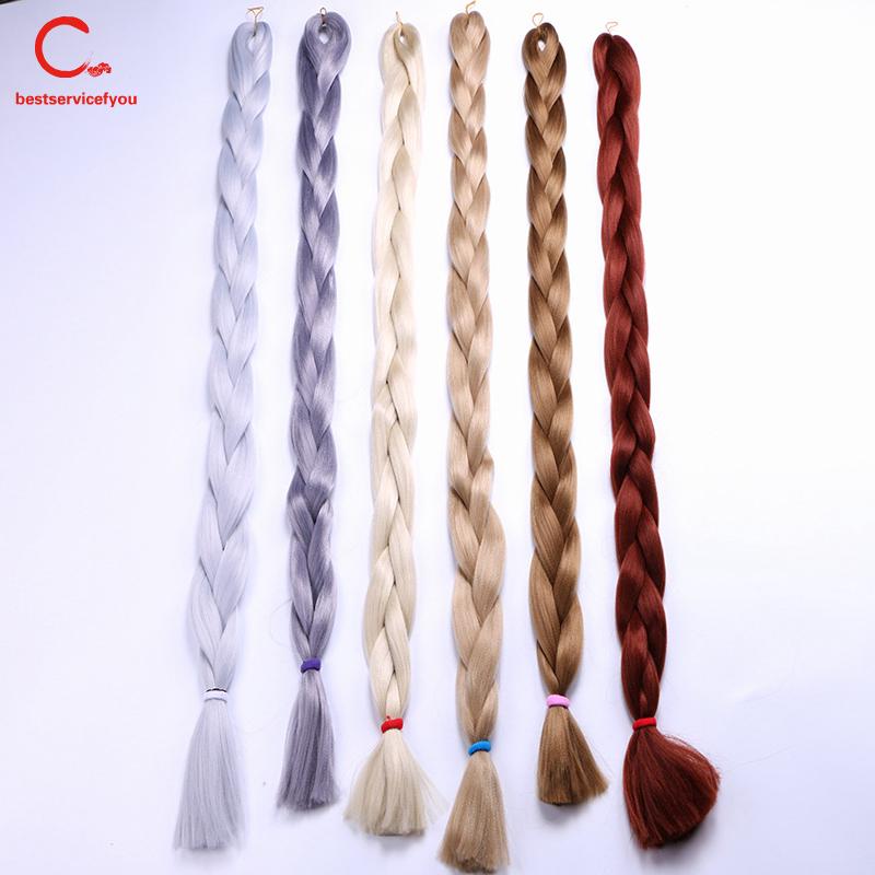 Tóc kẹp nối dạng tóc tết đuôi sam cho nữ