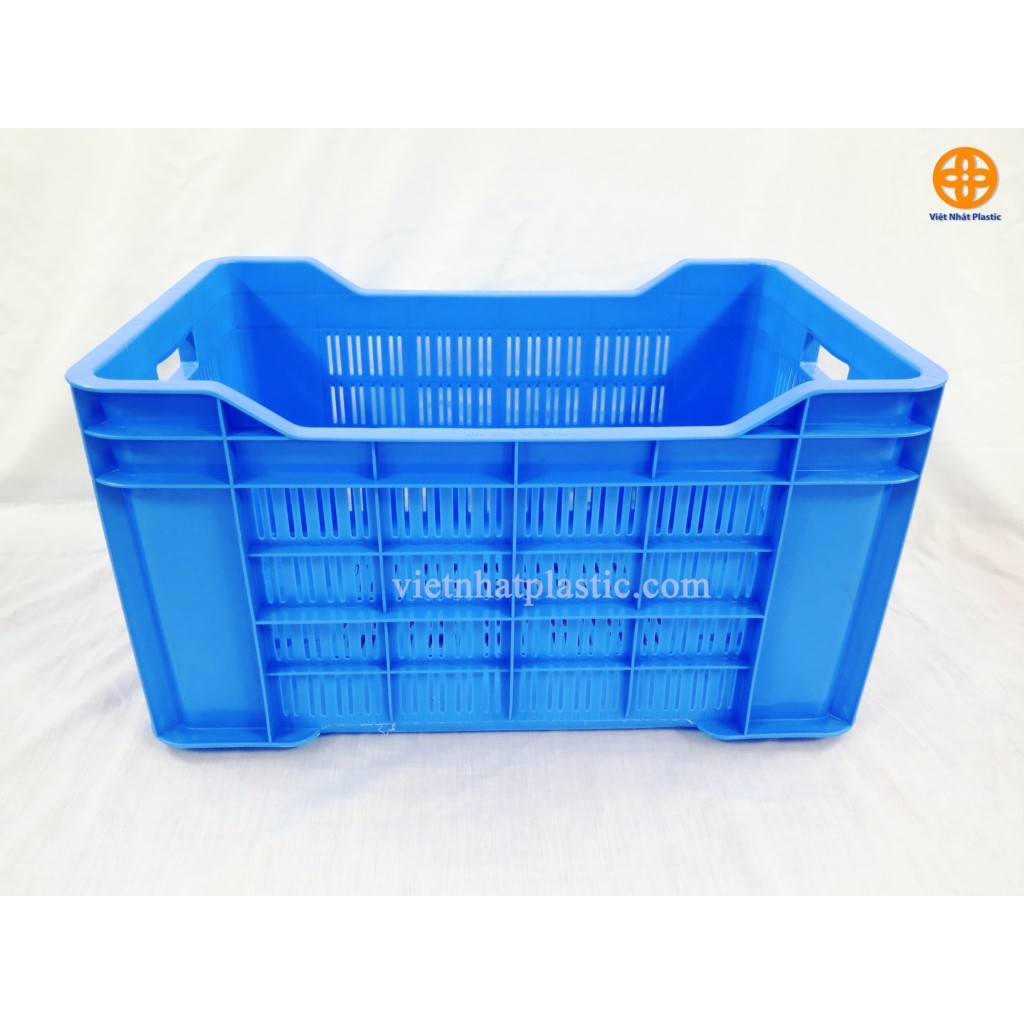 Sóng nhựa 6T rỗng 5046 Việt Nhật, Rổ nhựa to, Khay đựng rau củ thuỷ hải sản