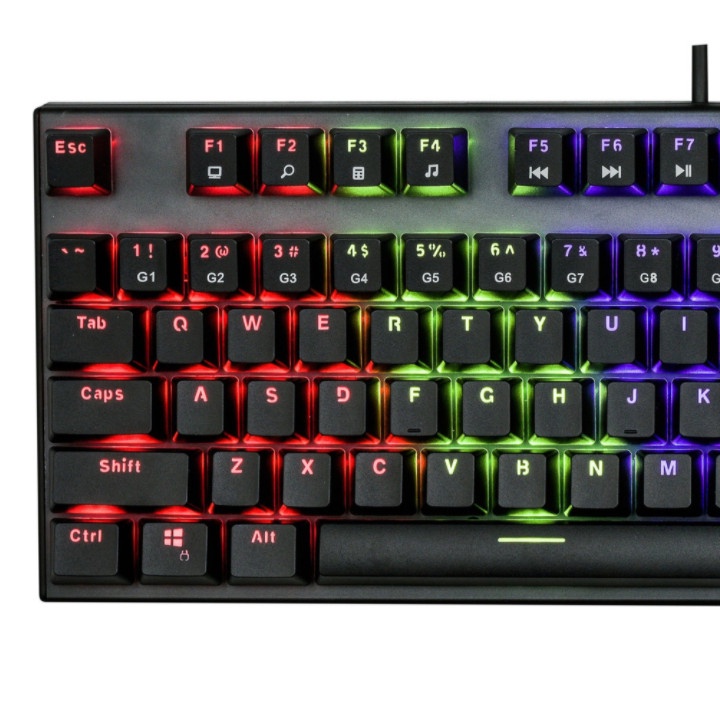 [Mã 44ELSALE2 giảm 7% đơn 300K] Bàn Phím Cơ Gaming EDRA EK3087v2 New 2021 - LED Rainbow - Bảo hành 24 tháng