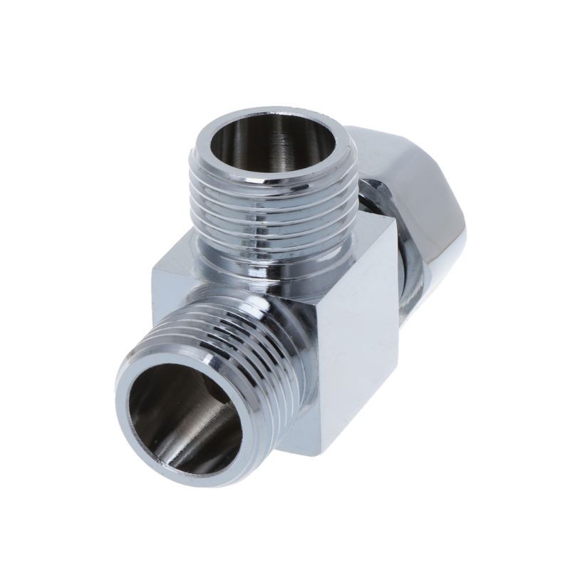 Đầu Nối Ống Nước 1/2 3 Cổng Hình Chữ T Bằng Đồng Thau