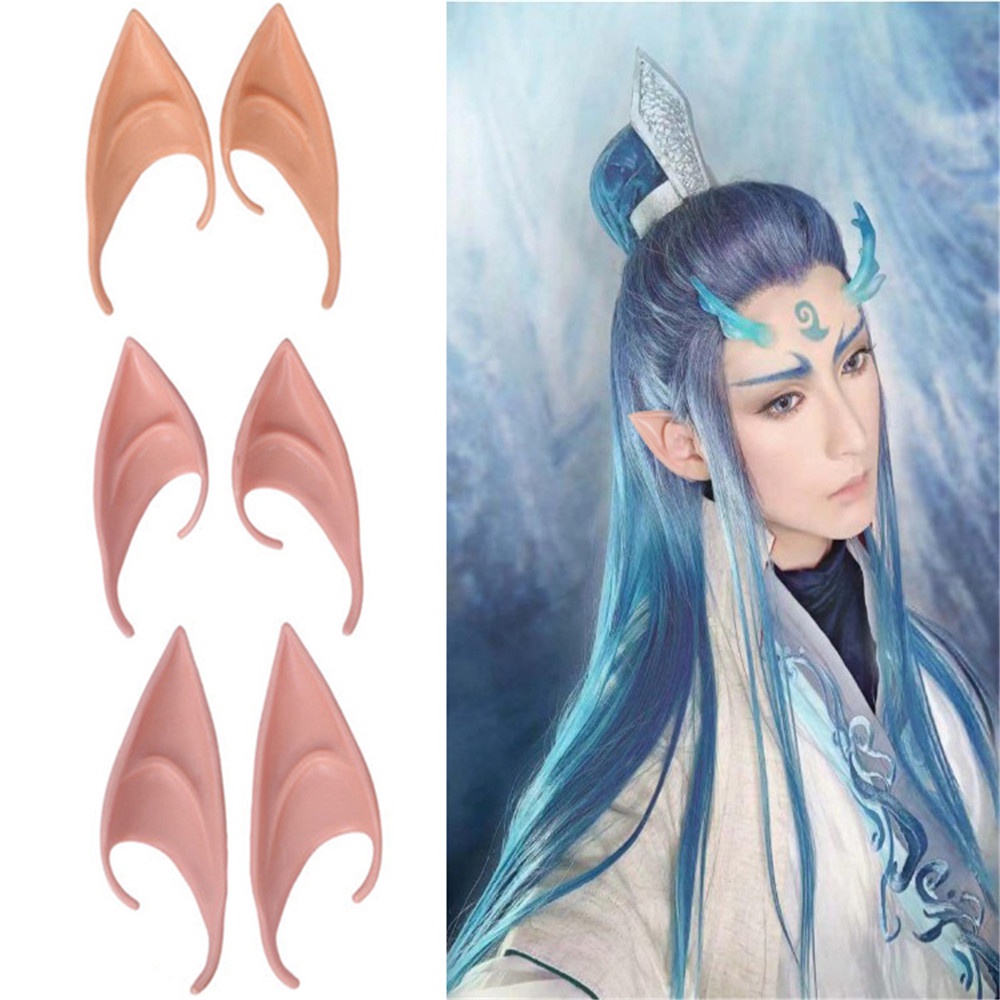 1 Cặp Tai Yêu Tinh Giả Hóa Trang Halloween Cho Bé Aotuo3