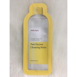 1 Gói Dùng Thử Nước tẩy trang Manyo Pure Enzyme Cleansing Water 4ml