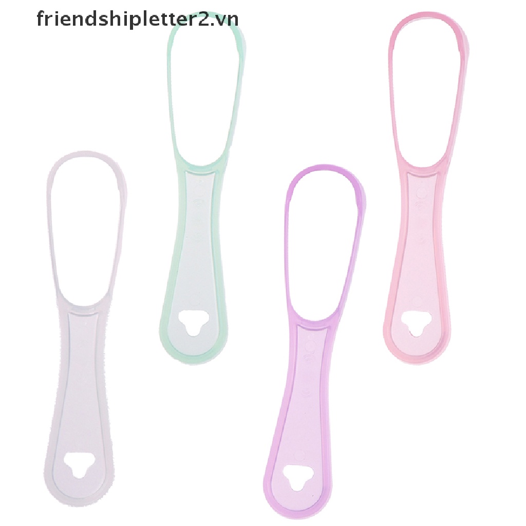 #Nóng Trong Kho# Dụng Cụ Cạo Lưỡi Bằng Nhựa Cấp Thực Phẩm Chăm Sóc Răng Miệng Cho Người Lớn