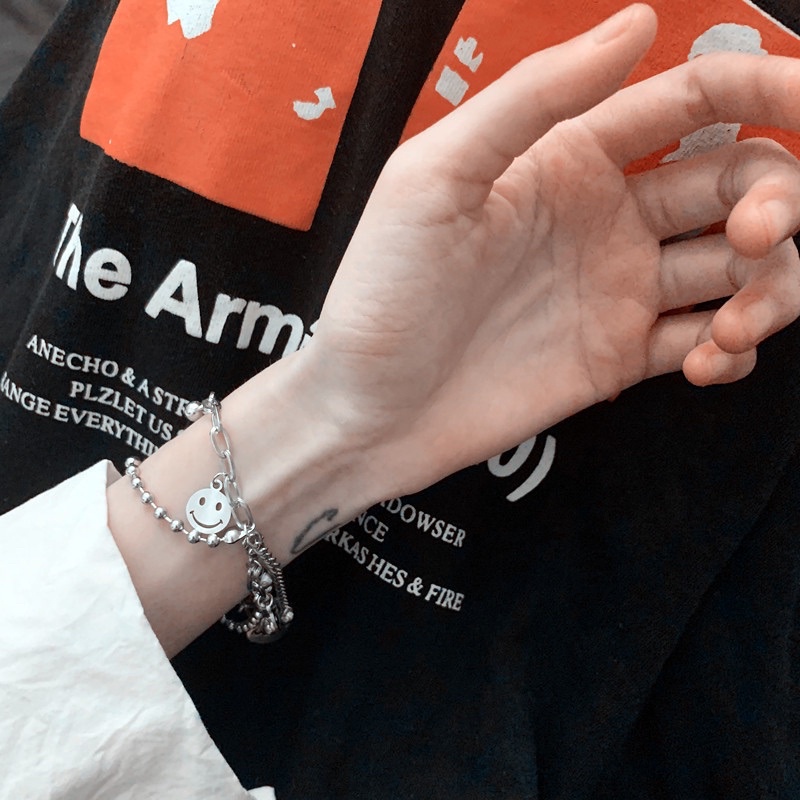 Vòng tay mặt cười phong cách Hàn Quốc (VT11).