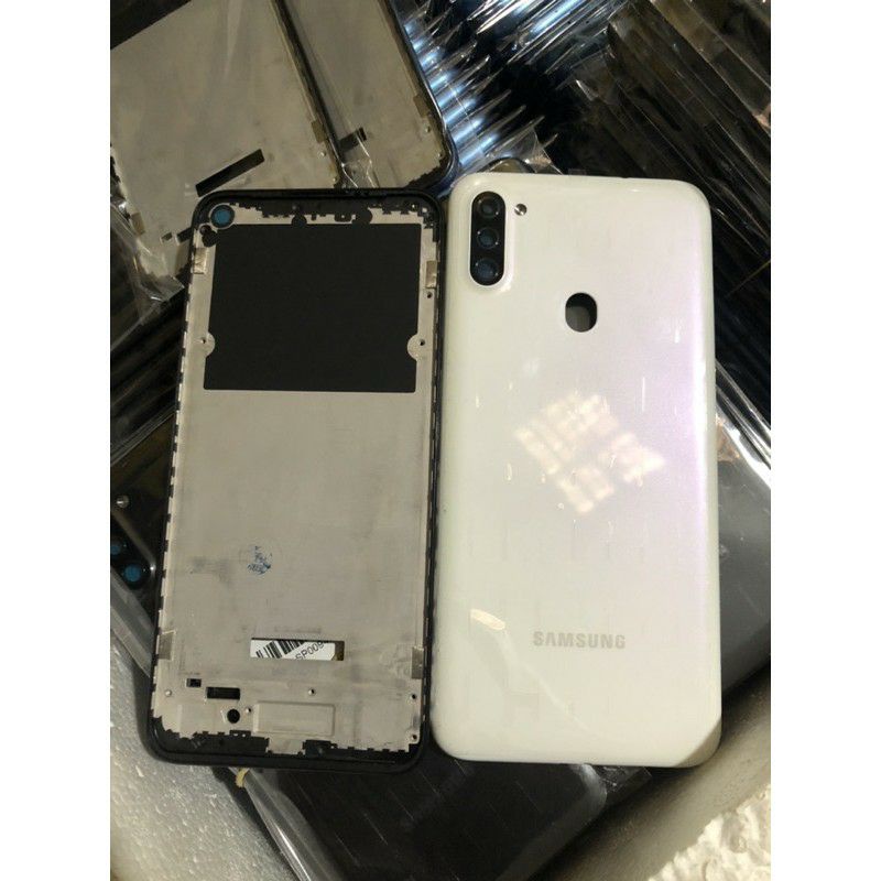 Vỏ bộ full Samsung A11  nhiều màu new zin