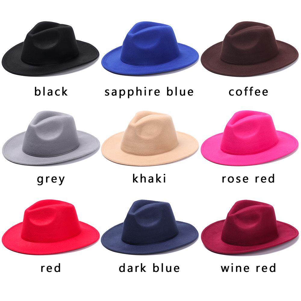Mũ Fedora Rộng Vành Thời Trang Vintage Cho Nữ MIHAN1