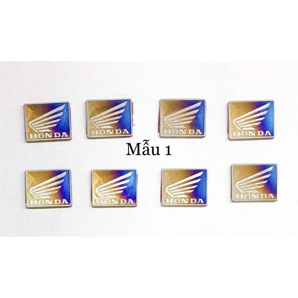 Tem - Logo chữ nổi Titan