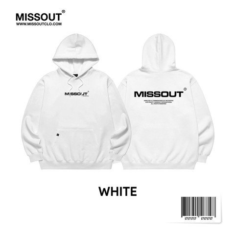 ÁO KHOÁC HOODIE MISSOUT DÀY DÀI TAY FULL MÀU SAIGONCOLOR