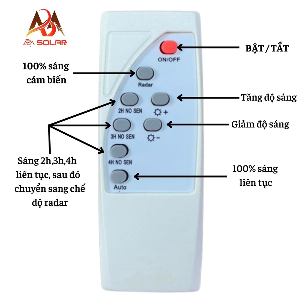 [1250w] Đèn Năng Lượng Mặt Trời UFO, Chiếu Sáng Sân Vườn, Đường Phố, Tỏa Sáng 360 độ, Công Suất 1250W - ABM SOLAR