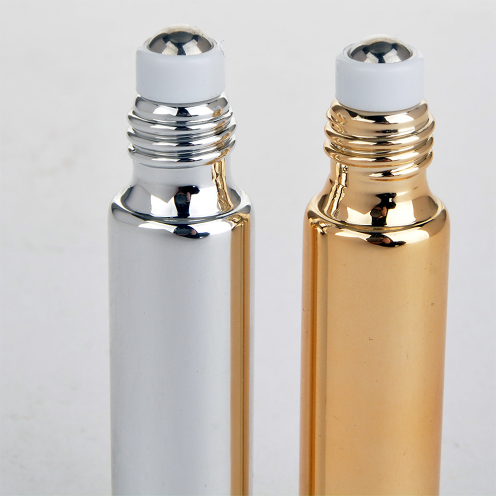 Chai Lăn 10ML Bằng Thép Không Gỉ Dùng Chiết Mỹ Phẩm Mang Theo Du Lịch