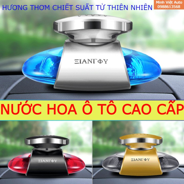 Nước hoa ô tô IIANTOIY cao cấp - Nước hoa xe hơi , tinh dầu được chiết xuất hoàn thiên nhiên - Khử mùi ô tô hiệu quả