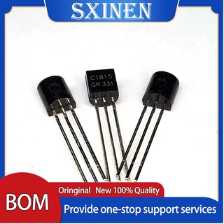 100PCS C1815 2SC1815 C1815 2sc1815 Bóng bán dẫn triode TO-92 NPN Bán buôn Điện tử