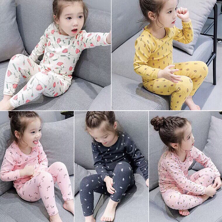 Đồ bộ bé gái thu đông