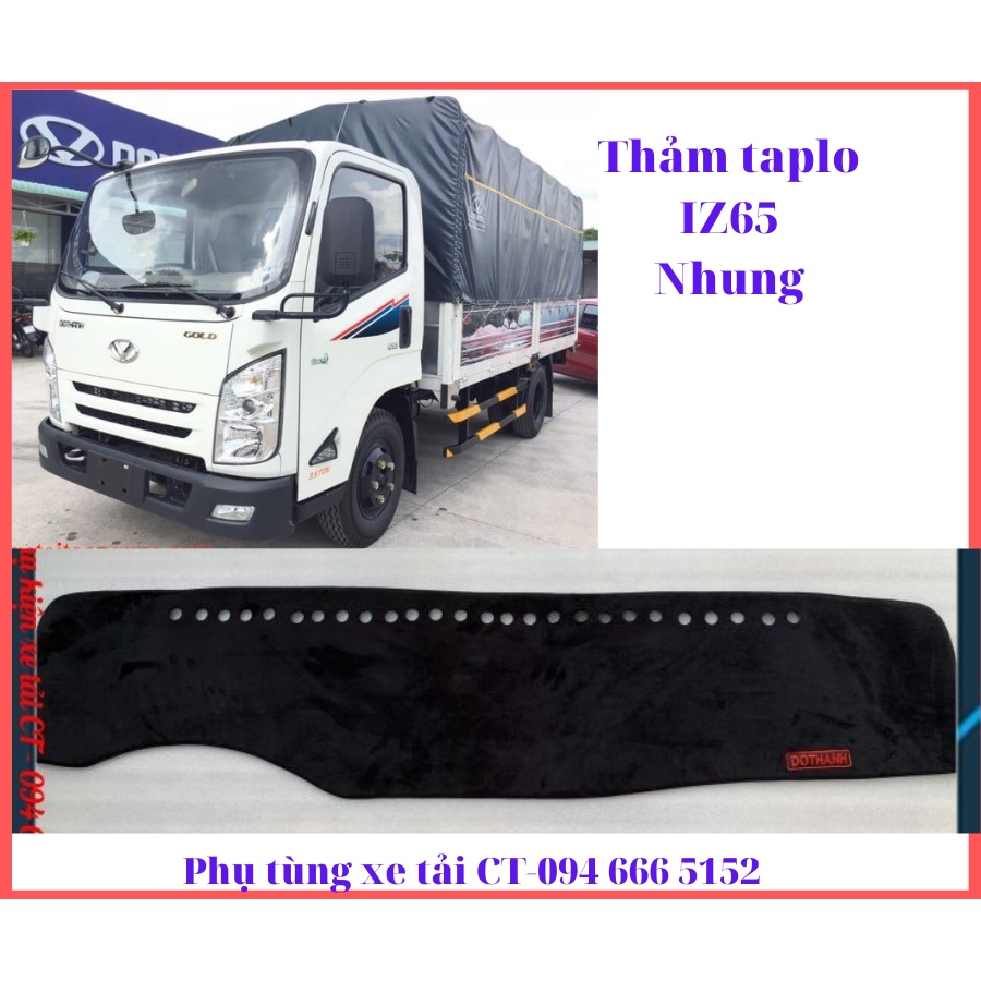 Thảm taplo chống nắng xe tải Đô Thành IZ65,IZ49