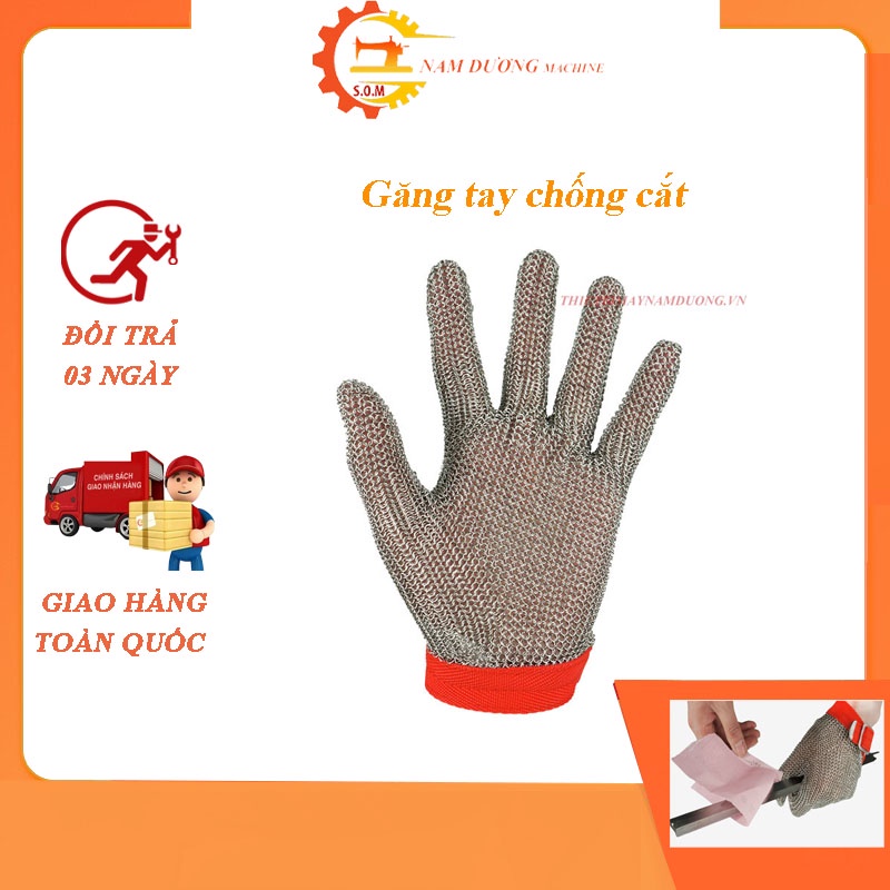 BAO TAY INOX NGÓN CHỐNG CẮT, CHỐNG VẬT NHỌN