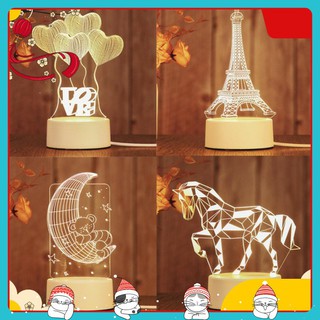 [MAIDOLA]Đèn Ngủ 3D Cao Cấp bh 12 tháng  MSĐ