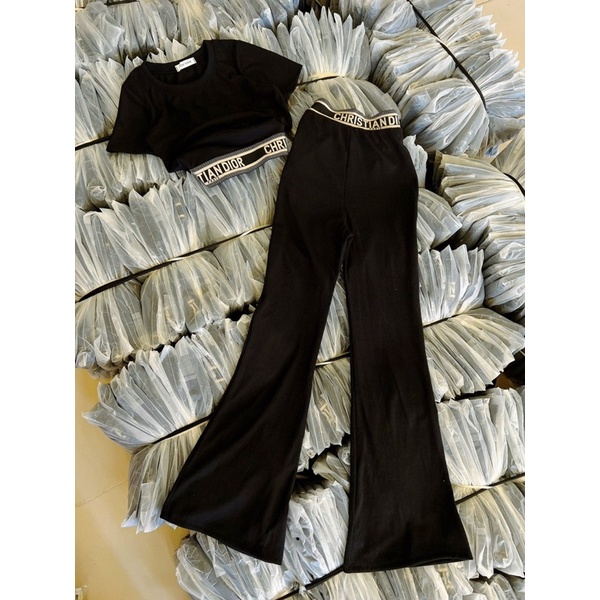 Sét áo quần loa bo dior siêu tôn dáng