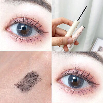 Mascara siêu mảnh tơi mi Lameila chuốt mi dài mịn hàng nội địa Trung vỏ hồng