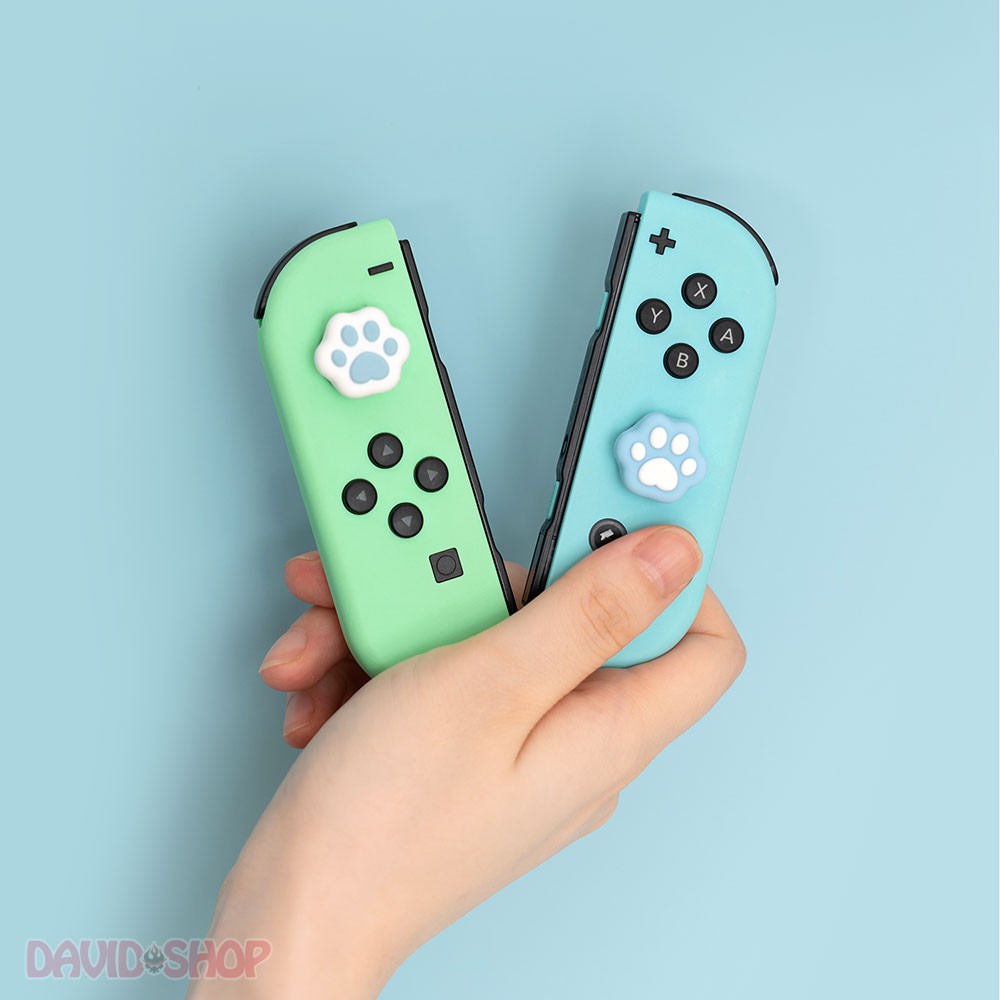 Núm bọc analog viền chân mèo cao cấp hãng Geekshare cho tay cầm Joy-Con - Nintendo Switch