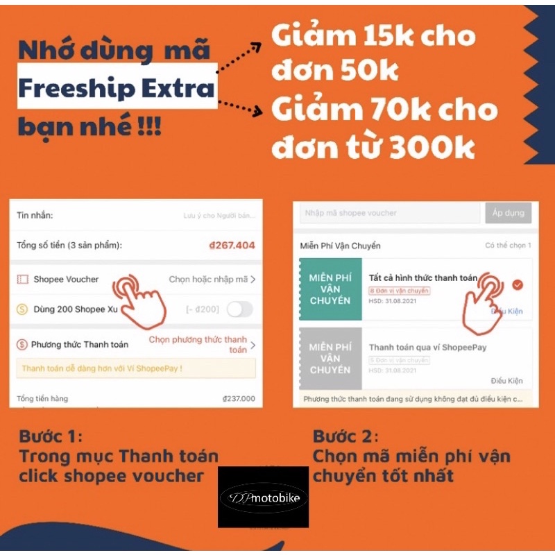 Vỏ nhựa dàn áo xe Dream thái việt, phụ tùng phụ kiên xe máy dream