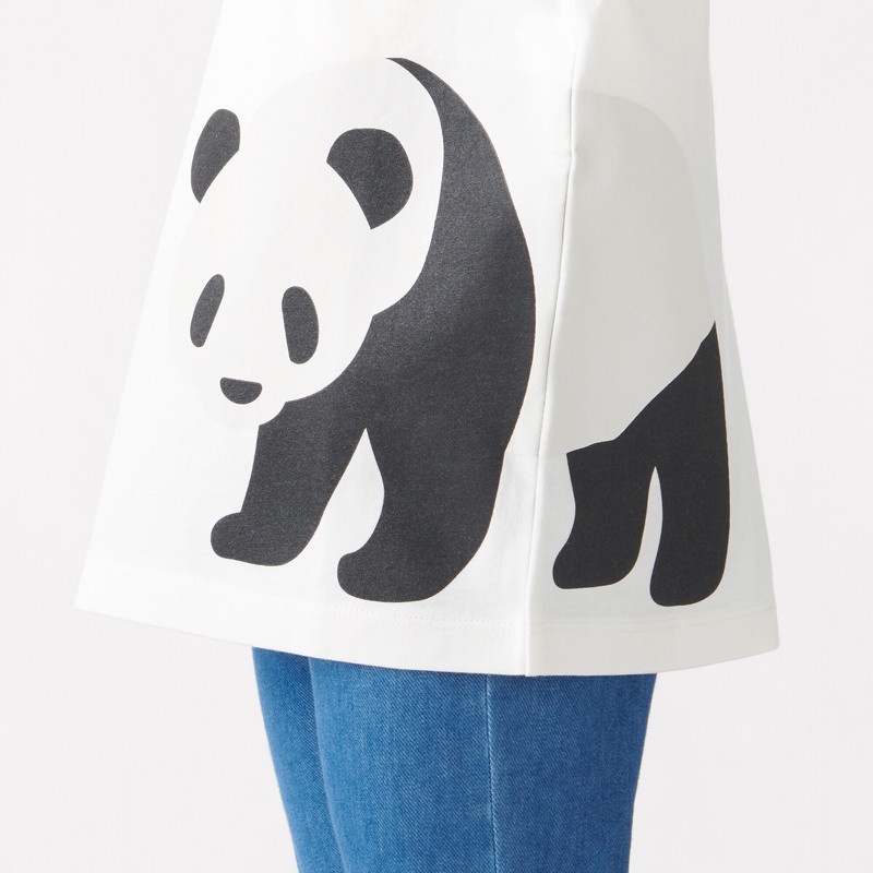 Muji Áo Thun In Họa Tiết Vải Jersey Cotton Ấn Độ-Em Bé