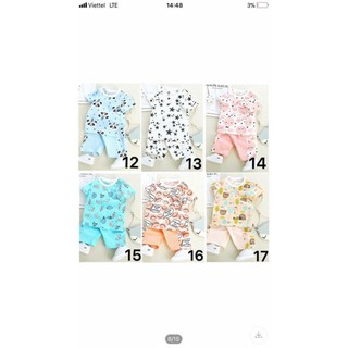 Bộ cotton giấy cho bé yêu