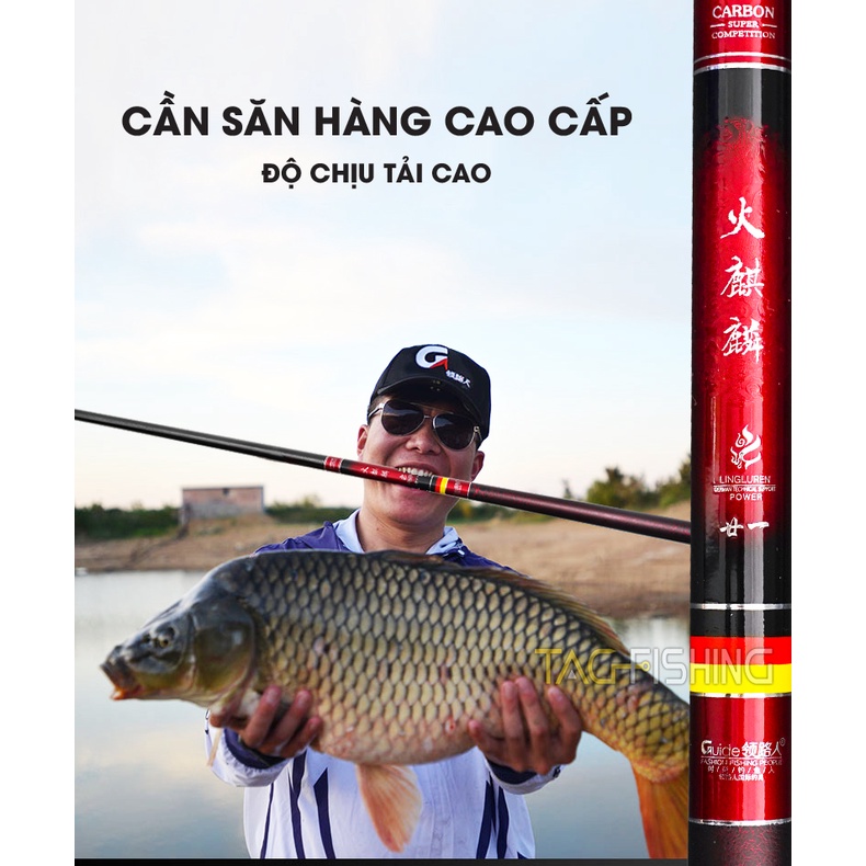 Cần Câu Tay Guide Kỳ Lân Lửa Săn Hàng
