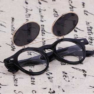 Kính mát phong cách steampunk cổ điển có nắp mở